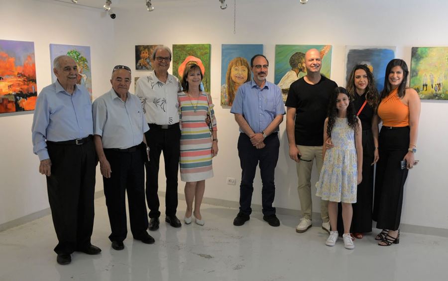 افتتاح معرض 